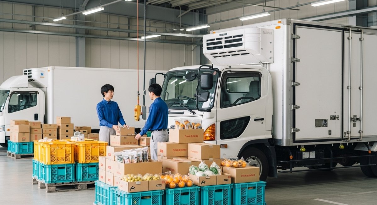 青果物の冷蔵定期便